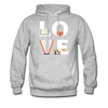 Librarian - LOVE Librarian Unisex Hoodie-Men's Hoodie-Teelime | shirts-hoodies-mugs