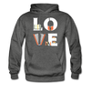 Librarian - LOVE Librarian Unisex Hoodie-Men's Hoodie-Teelime | shirts-hoodies-mugs