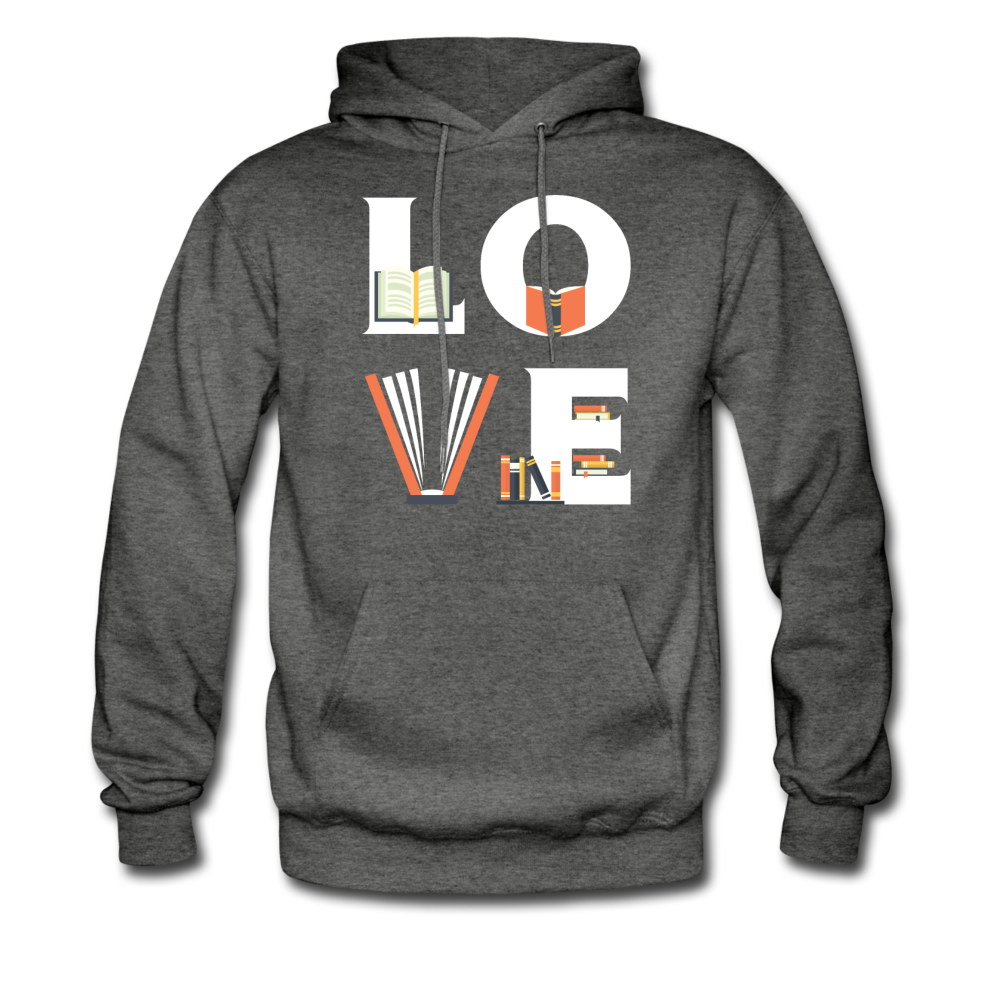 Librarian - LOVE Librarian Unisex Hoodie-Men's Hoodie-Teelime | shirts-hoodies-mugs