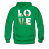 Librarian - LOVE Librarian Unisex Hoodie-Men's Hoodie-Teelime | shirts-hoodies-mugs