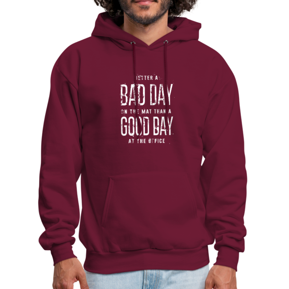 BJJ - Better a Bad Day on the Mat Than a Good Day at the Office Unisex Hoodie-Men's Hoodie-Teelime | shirts-hoodies-mugs