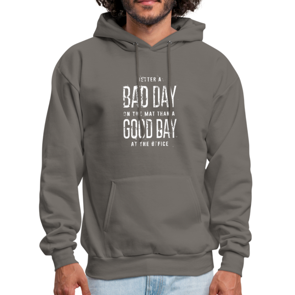 BJJ - Better a Bad Day on the Mat Than a Good Day at the Office Unisex Hoodie-Men's Hoodie-Teelime | shirts-hoodies-mugs