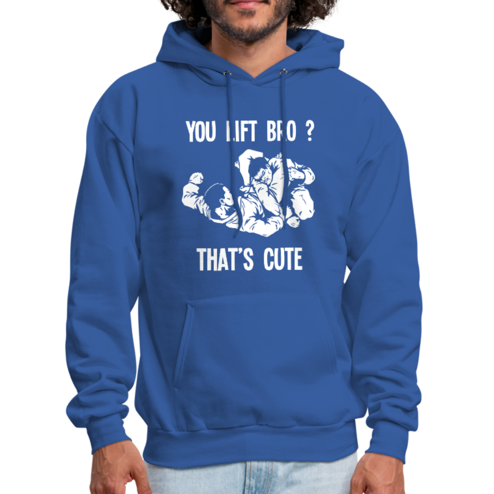 BJJ - You Lift Bro? That's Cute Unisex Hoodie-Men's Hoodie-Teelime | shirts-hoodies-mugs