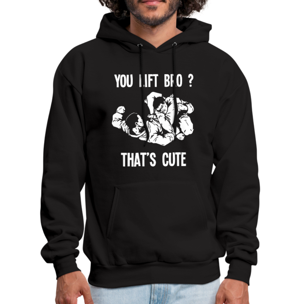 BJJ - You Lift Bro? That's Cute Unisex Hoodie-Men's Hoodie-Teelime | shirts-hoodies-mugs