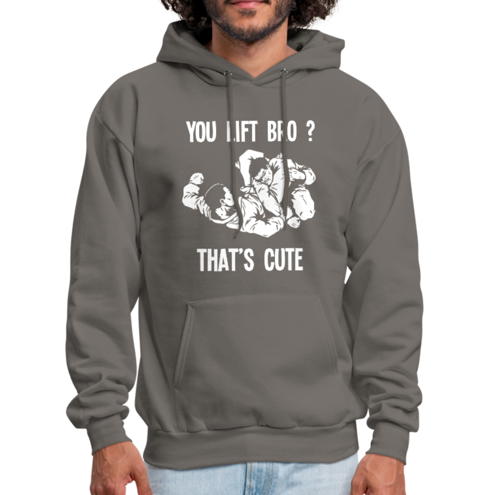 BJJ - You Lift Bro? That's Cute Unisex Hoodie-Men's Hoodie-Teelime | shirts-hoodies-mugs