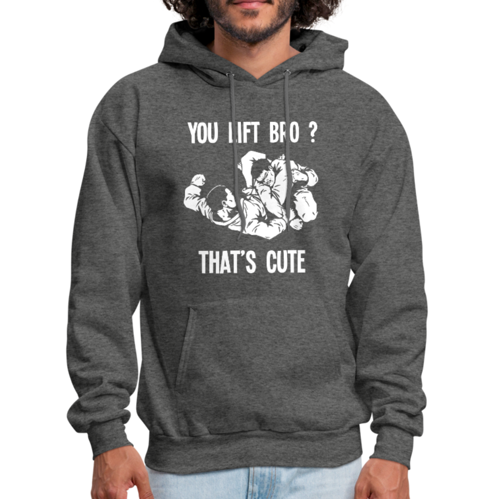 BJJ - You Lift Bro? That's Cute Unisex Hoodie-Men's Hoodie-Teelime | shirts-hoodies-mugs