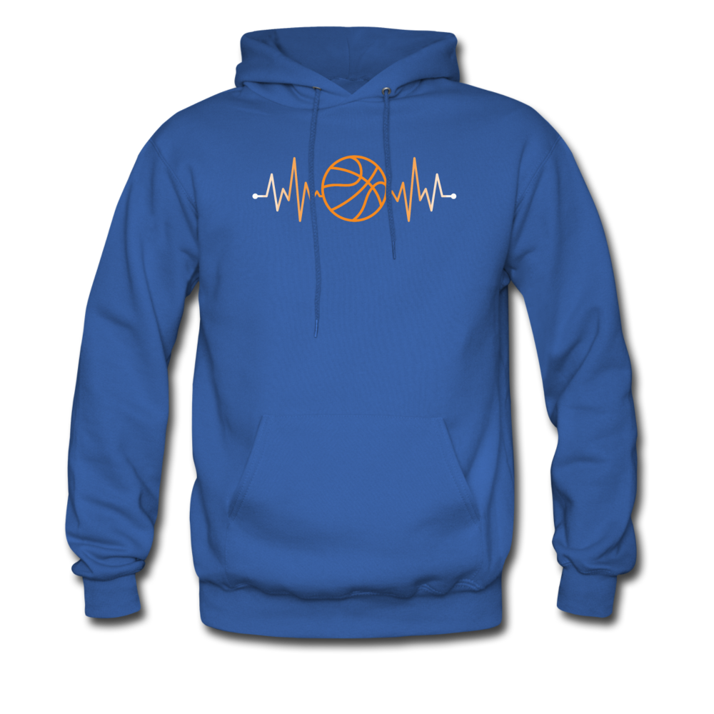 Basketball Rhythm Basketball Pulse Unisex Hoodie-Men's Hoodie-Teelime | shirts-hoodies-mugs