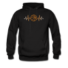 Basketball Rhythm Basketball Pulse Unisex Hoodie-Men's Hoodie-Teelime | shirts-hoodies-mugs