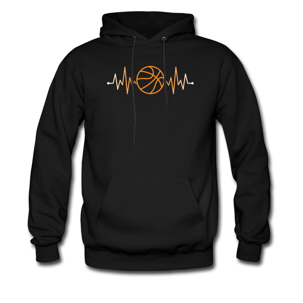 Basketball Rhythm Basketball Pulse Unisex Hoodie-Men's Hoodie-Teelime | shirts-hoodies-mugs