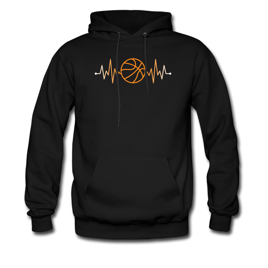 Basketball Rhythm Basketball Pulse Unisex Hoodie-Men's Hoodie-Teelime | shirts-hoodies-mugs