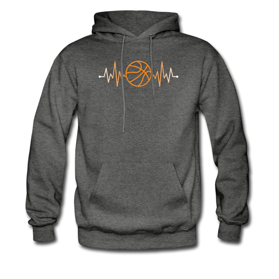 Basketball Rhythm Basketball Pulse Unisex Hoodie-Men's Hoodie-Teelime | shirts-hoodies-mugs