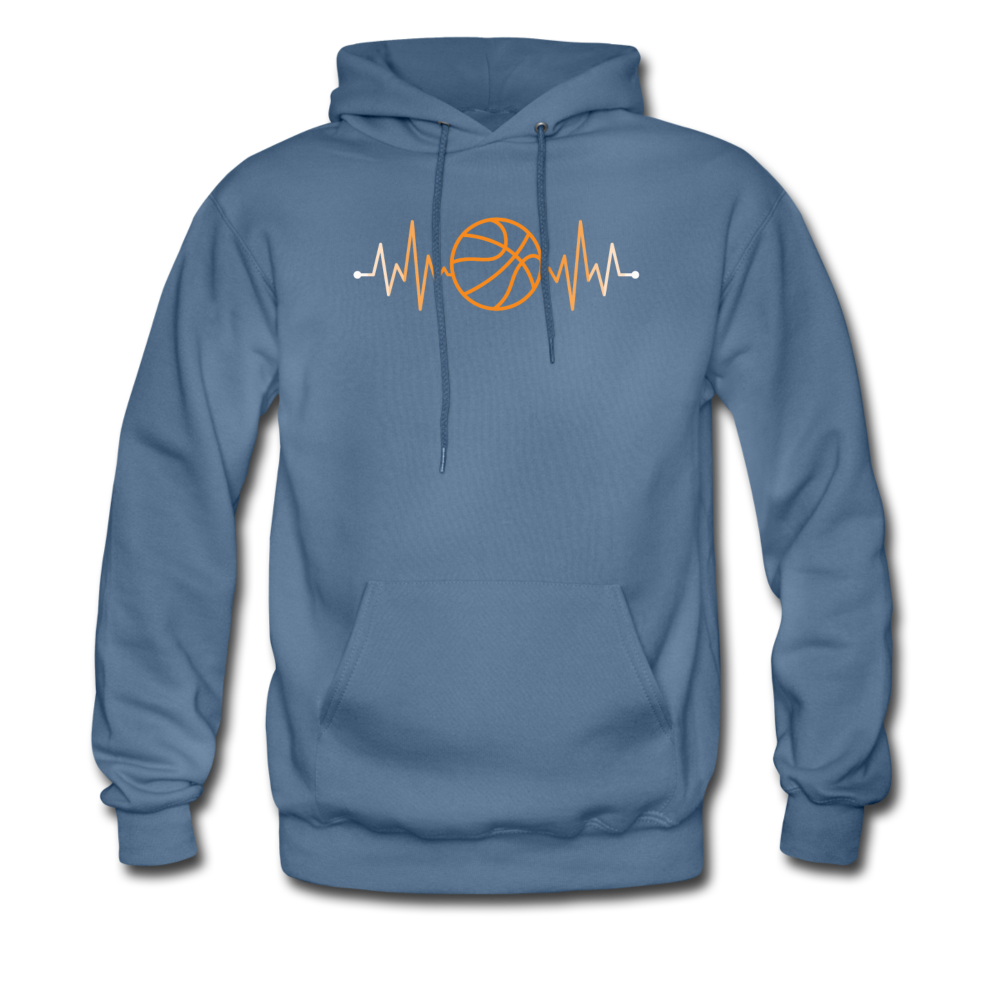 Basketball Rhythm Basketball Pulse Unisex Hoodie-Men's Hoodie-Teelime | shirts-hoodies-mugs