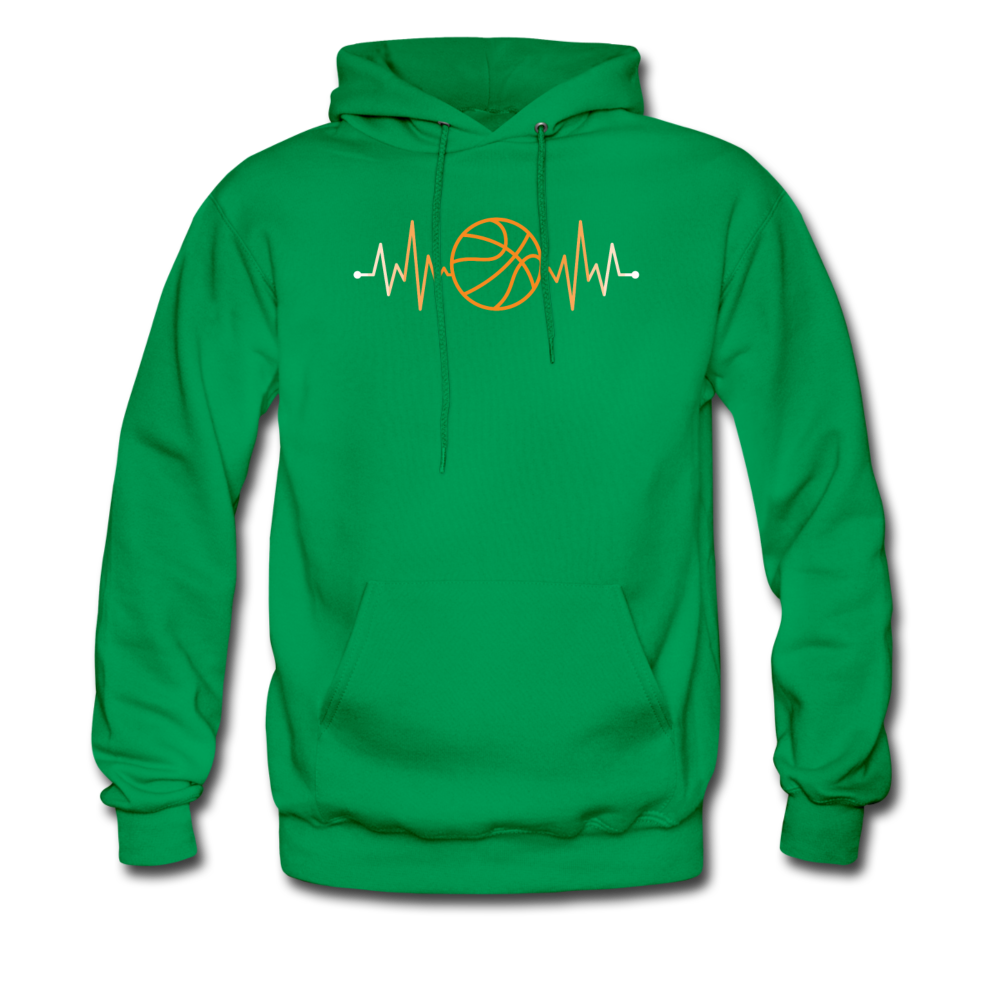 Basketball Rhythm Basketball Pulse Unisex Hoodie-Men's Hoodie-Teelime | shirts-hoodies-mugs