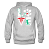 Veterinarian Love Cat Vet Tech Unisex Hoodie-Men's Hoodie-Teelime | shirts-hoodies-mugs