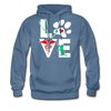 Veterinarian Love Cat Vet Tech Unisex Hoodie-Men's Hoodie-Teelime | shirts-hoodies-mugs