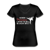 Screw Princess, I Want To Be a Black Belt Women's V-Neck T-Shirt-Women's V-Neck T-Shirt-Teelime | shirts-hoodies-mugs