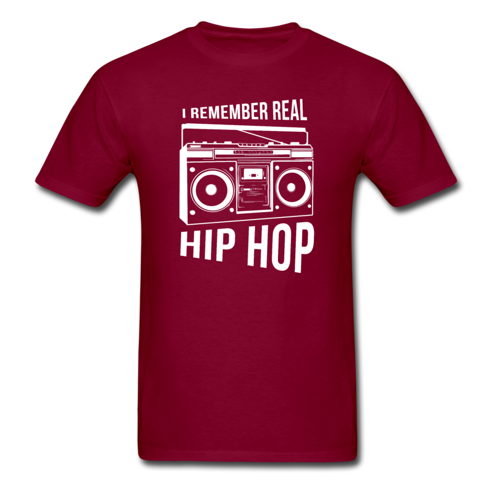 I Remember Real Hip Hop Rap Unisex T-Shirt-Men's T-Shirt-Teelime | shirts-hoodies-mugs