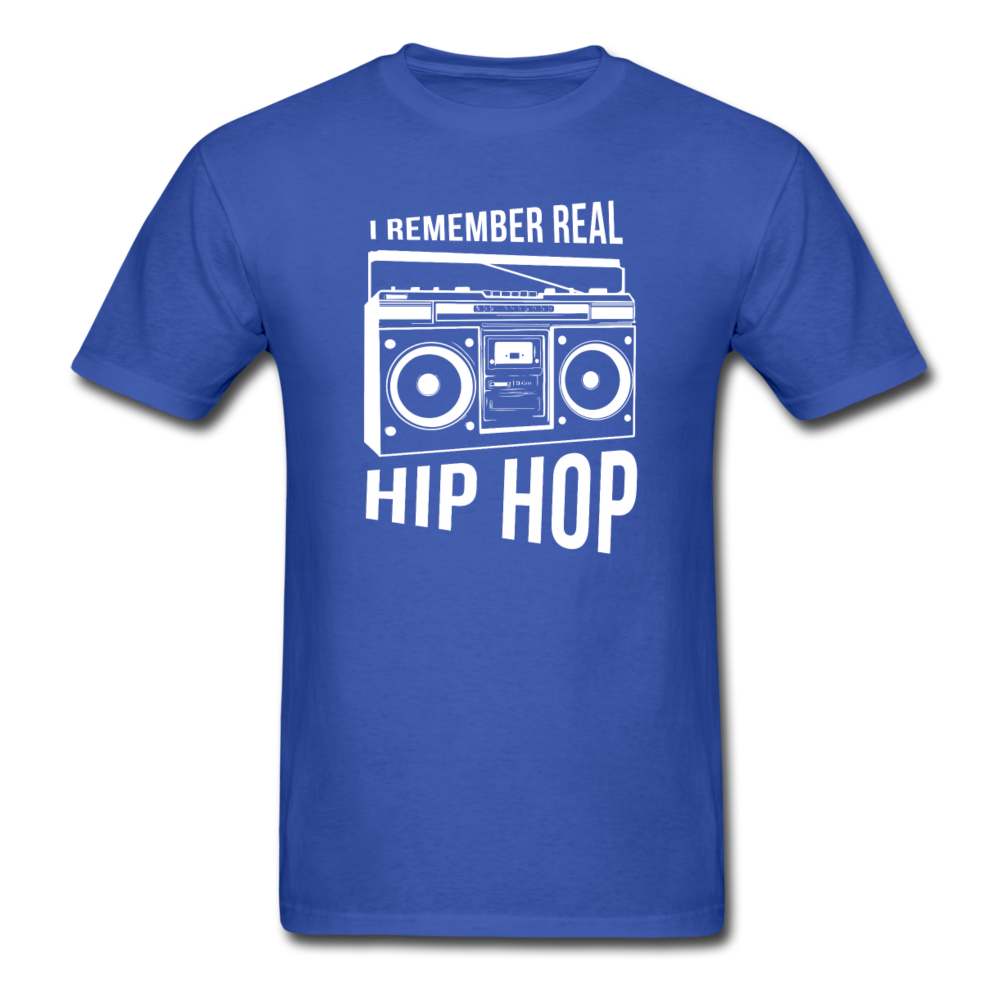 I Remember Real Hip Hop Rap Unisex T-Shirt-Men's T-Shirt-Teelime | shirts-hoodies-mugs