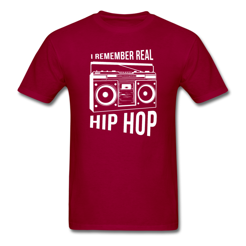 I Remember Real Hip Hop Rap Unisex T-Shirt-Men's T-Shirt-Teelime | shirts-hoodies-mugs
