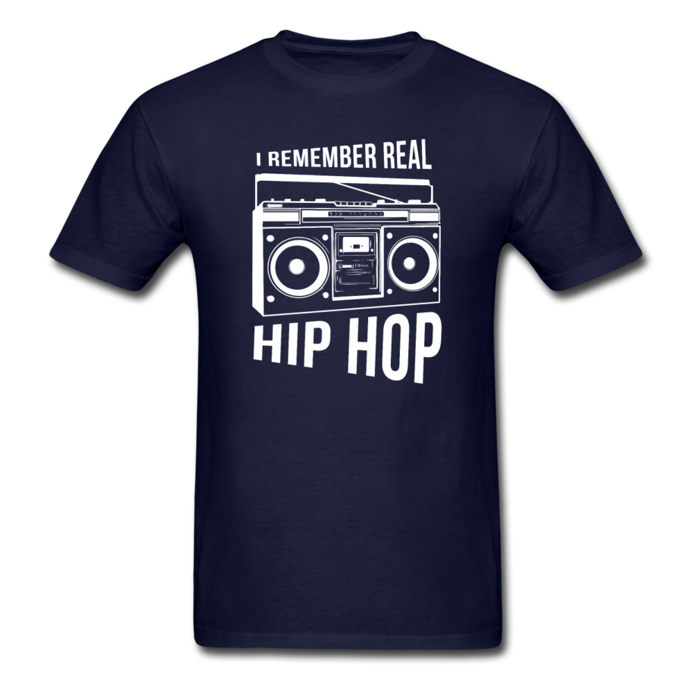 I Remember Real Hip Hop Rap Unisex T-Shirt-Men's T-Shirt-Teelime | shirts-hoodies-mugs