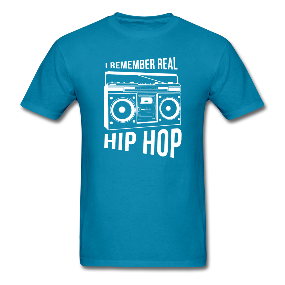 I Remember Real Hip Hop Rap Unisex T-Shirt-Men's T-Shirt-Teelime | shirts-hoodies-mugs