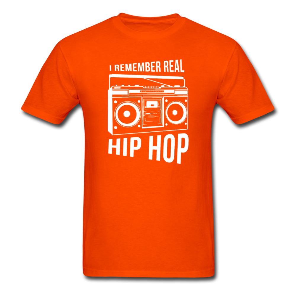 I Remember Real Hip Hop Rap Unisex T-Shirt-Men's T-Shirt-Teelime | shirts-hoodies-mugs