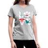 Veterinarian Love Dog Teal Women's V-Neck T-Shirt-Women's V-Neck T-Shirt-Teelime | shirts-hoodies-mugs