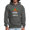 Home Is Where the Tent Is Unisex Hoodie-Men's Hoodie-Teelime | shirts-hoodies-mugs