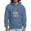 Home Is Where the Tent Is Unisex Hoodie-Men's Hoodie-Teelime | shirts-hoodies-mugs