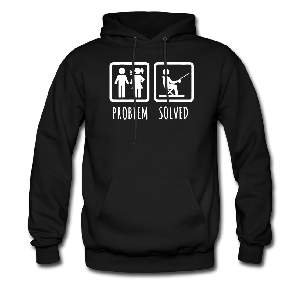 Fishing - Problem Solved Unisex Hoodie-Men's Hoodie-Teelime | shirts-hoodies-mugs