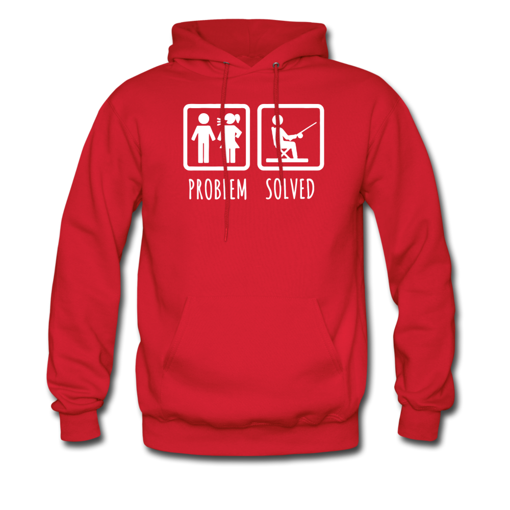 Fishing - Problem Solved Unisex Hoodie-Men's Hoodie-Teelime | shirts-hoodies-mugs