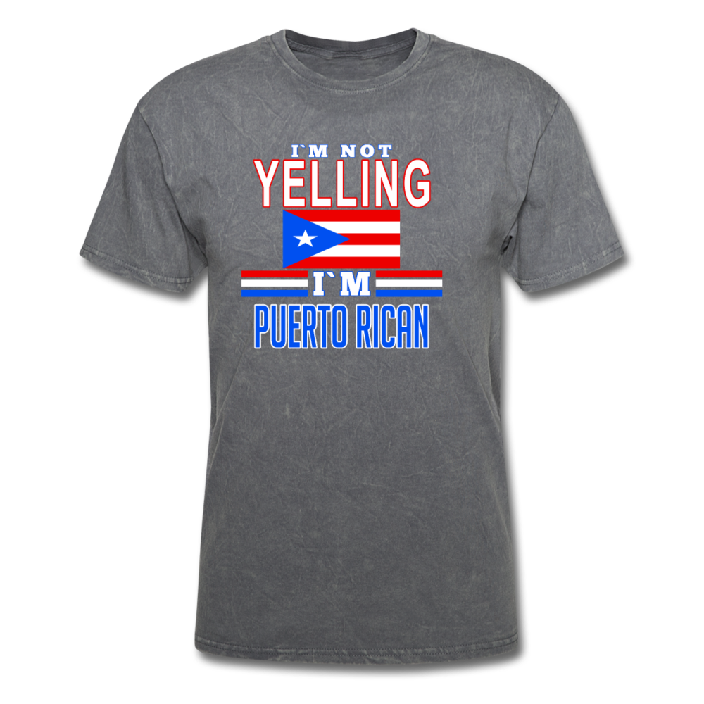 I'm Not Yelling I'm Puerto Rican Unisex T-Shirt-Men's T-Shirt-Teelime | shirts-hoodies-mugs