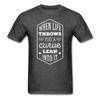 When Life Throws You a Curve Lean Into It Unisex T-Shirt-Unisex Classic T-Shirt | Fruit of the Loom 3930-Teelime | shirts-hoodies-mugs