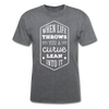 When Life Throws You a Curve Lean Into It Unisex T-Shirt-Unisex Classic T-Shirt | Fruit of the Loom 3930-Teelime | shirts-hoodies-mugs