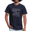 The Only Man Who Never Makes Mistakes...-Theodore Roosevelt Unisex Canvas T-Shirt-Unisex Jersey T-Shirt | Bella + Canvas 3001-Teelime | shirts-hoodies-mugs