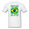 Brazilian Jiu Jitsu flag Unisex T-Shirt-Unisex Classic T-Shirt | Fruit of the Loom 3930-Teelime | shirts-hoodies-mugs