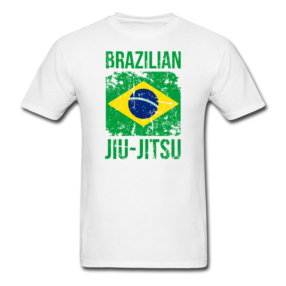Brazilian Jiu Jitsu flag Unisex T-Shirt-Unisex Classic T-Shirt | Fruit of the Loom 3930-Teelime | shirts-hoodies-mugs