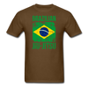 Brazilian Jiu Jitsu flag Unisex T-Shirt-Unisex Classic T-Shirt | Fruit of the Loom 3930-Teelime | shirts-hoodies-mugs