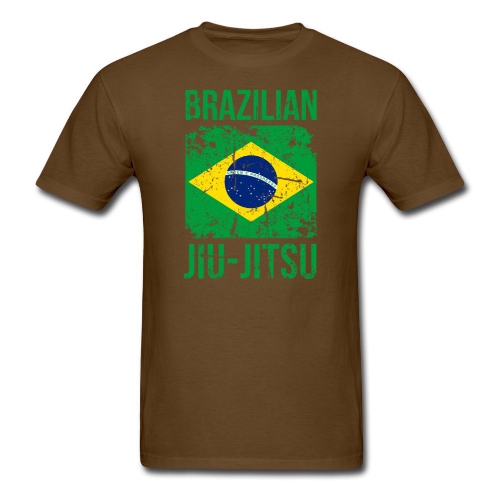 Brazilian Jiu Jitsu flag Unisex T-Shirt-Unisex Classic T-Shirt | Fruit of the Loom 3930-Teelime | shirts-hoodies-mugs