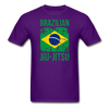 Brazilian Jiu Jitsu flag Unisex T-Shirt-Unisex Classic T-Shirt | Fruit of the Loom 3930-Teelime | shirts-hoodies-mugs