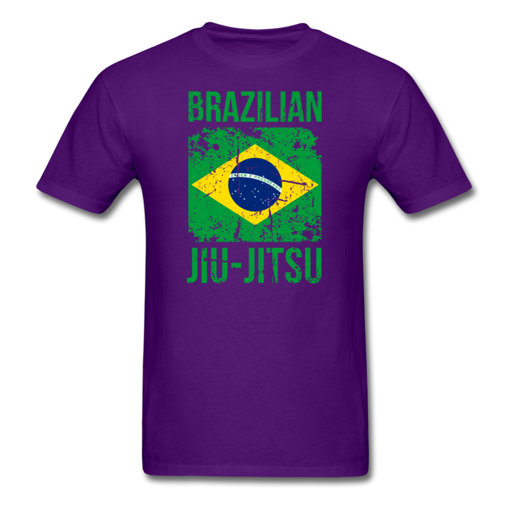 Brazilian Jiu Jitsu flag Unisex T-Shirt-Unisex Classic T-Shirt | Fruit of the Loom 3930-Teelime | shirts-hoodies-mugs