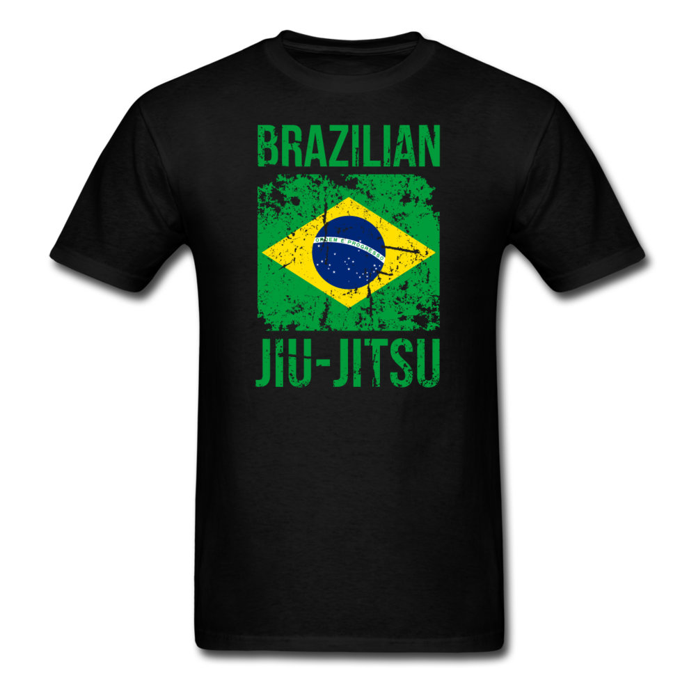 Brazilian Jiu Jitsu flag Unisex T-Shirt-Unisex Classic T-Shirt | Fruit of the Loom 3930-Teelime | shirts-hoodies-mugs