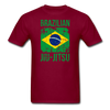 Brazilian Jiu Jitsu flag Unisex T-Shirt-Unisex Classic T-Shirt | Fruit of the Loom 3930-Teelime | shirts-hoodies-mugs