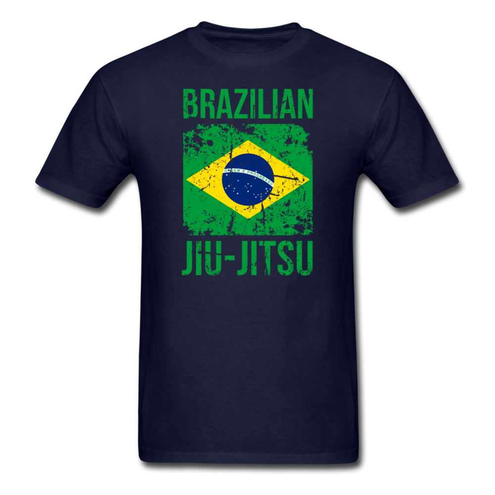 Brazilian Jiu Jitsu flag Unisex T-Shirt-Unisex Classic T-Shirt | Fruit of the Loom 3930-Teelime | shirts-hoodies-mugs