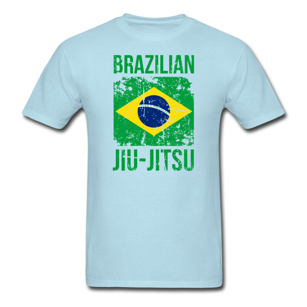 Brazilian Jiu Jitsu flag Unisex T-Shirt-Unisex Classic T-Shirt | Fruit of the Loom 3930-Teelime | shirts-hoodies-mugs