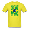 Brazilian Jiu Jitsu flag Unisex T-Shirt-Unisex Classic T-Shirt | Fruit of the Loom 3930-Teelime | shirts-hoodies-mugs