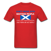 Don't mess with Scottish people Unisex T-Shirt-Unisex Classic T-Shirt | Fruit of the Loom 3930-Teelime | shirts-hoodies-mugs