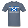 Don't mess with Scottish people Unisex T-Shirt-Unisex Classic T-Shirt | Fruit of the Loom 3930-Teelime | shirts-hoodies-mugs