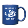 Bjj You lift bro? That's cute 11oz Black Mug-Full Color Mug | BestSub B11Q-Teelime | shirts-hoodies-mugs