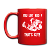 Bjj You lift bro? That's cute 11oz Black Mug-Full Color Mug | BestSub B11Q-Teelime | shirts-hoodies-mugs